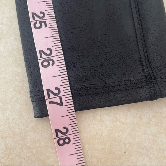 SPANX Black SPANXshape Faux Leather Leggings - 37259 - Picture 10 of 13